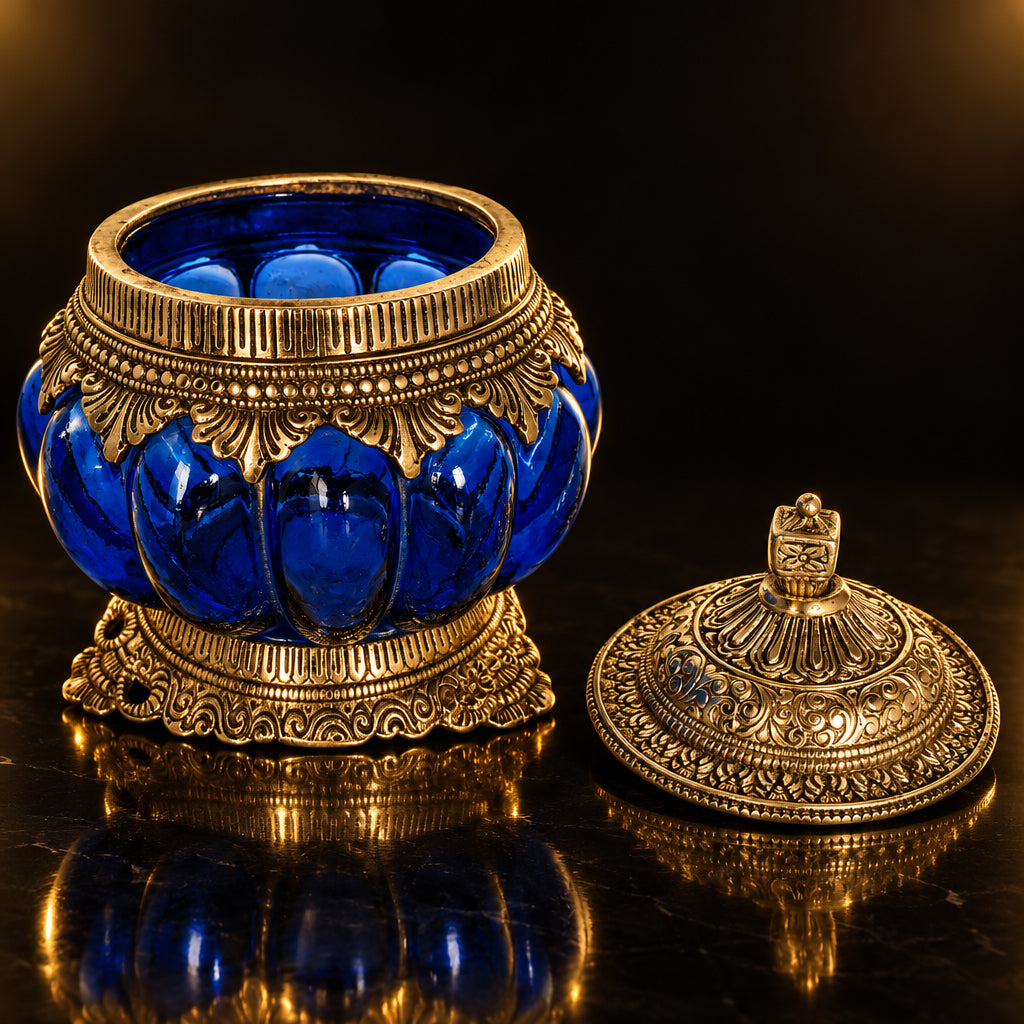 Aluminium Khurbuja Silver - 5.5*5.5*6 Inch (AS102 D)