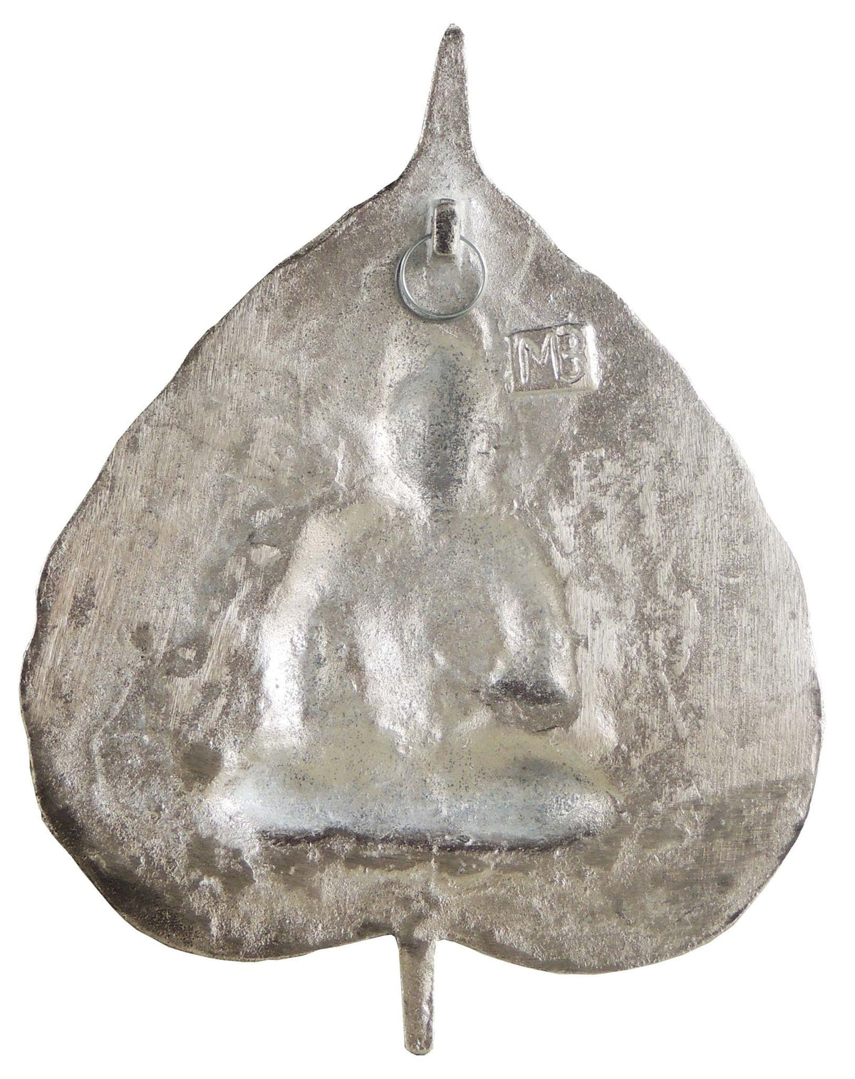 Aluminium Wall Hanging Showpiece Buddha patta - 6.3*0.5*8.4 inch (AS208 A)