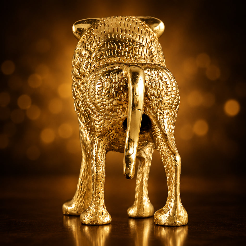 Aluminium Lion Gold-9.2*3*5.6 (AS214 G)