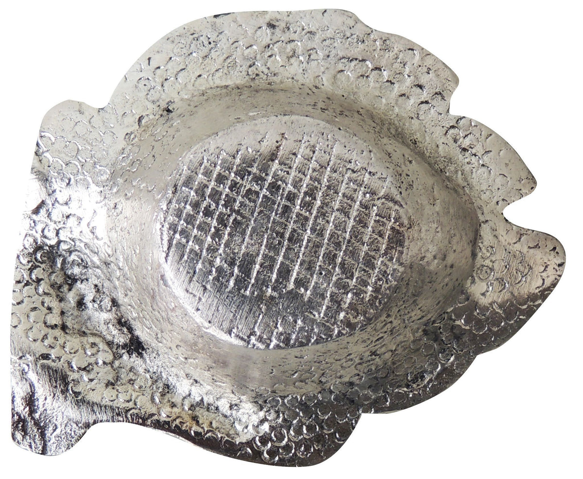 Aluminium Showpiece Deepak With Ganesh On Patta Statue - 2.2*2.5*0.5 Inch (AS268 D)