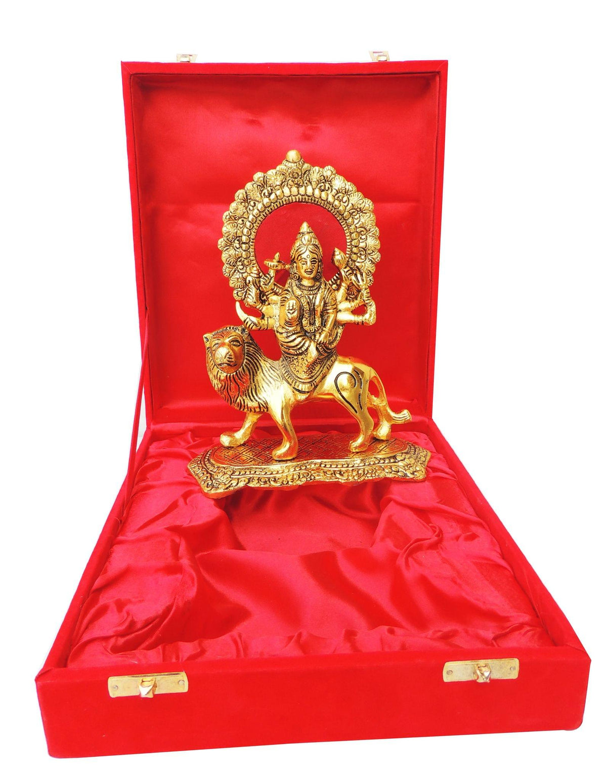Showpiece Durga Ji Statue God Idol - 6.9*3.3*8.5 inch (AS375 G)