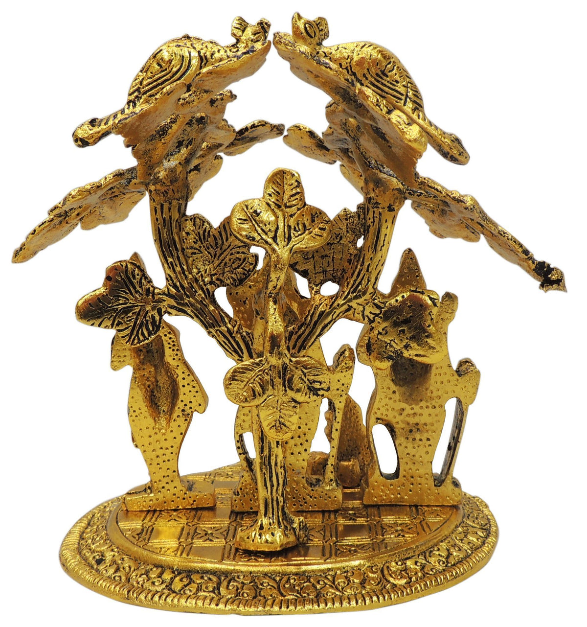 Aluminium Showpiece Ram Darbar - 6.5*5*6.5 Inch (AS476 A)