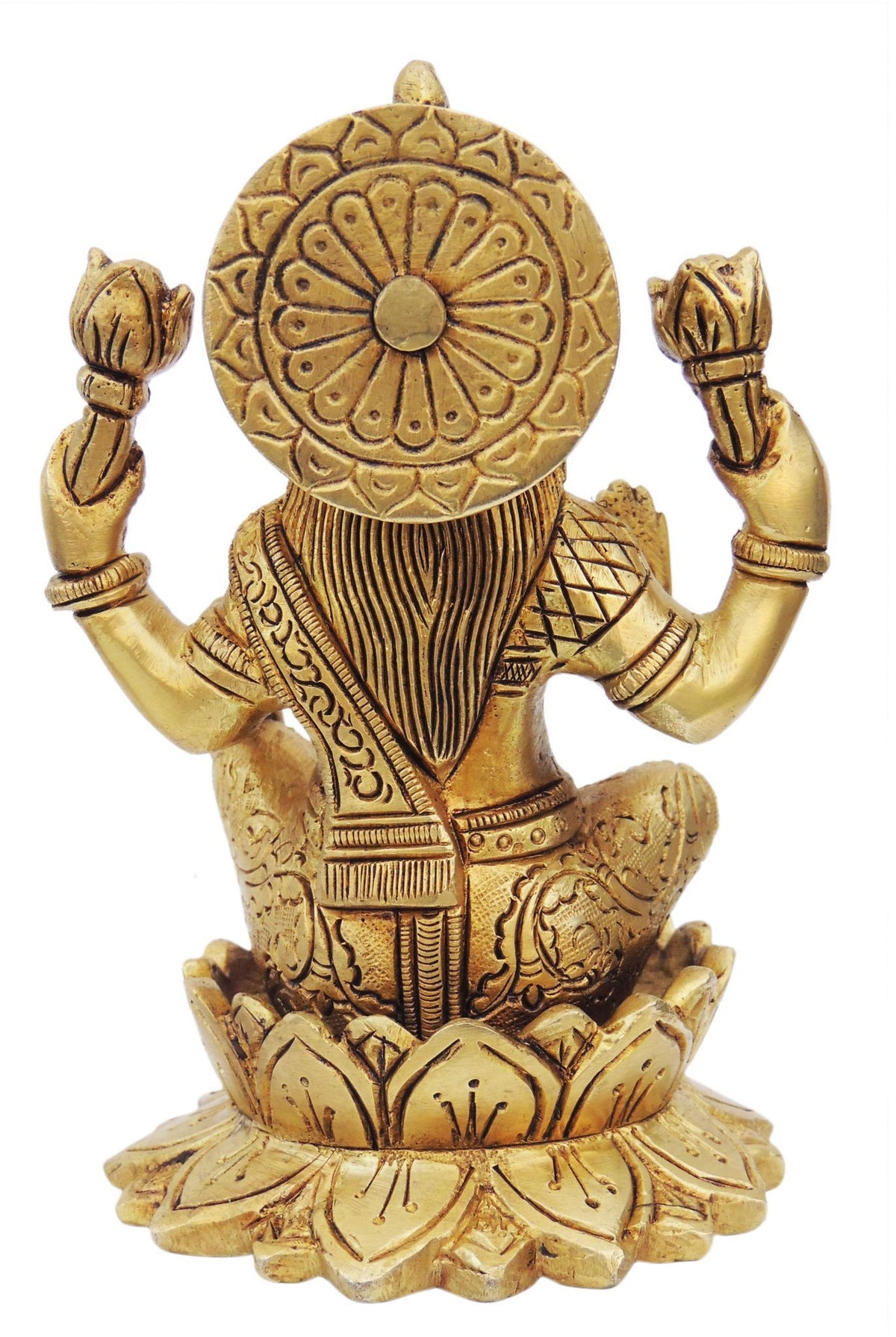 Brass Showpiece Laxmi Ji Statue - 4*3.5*6 Inch (BS1001 L)