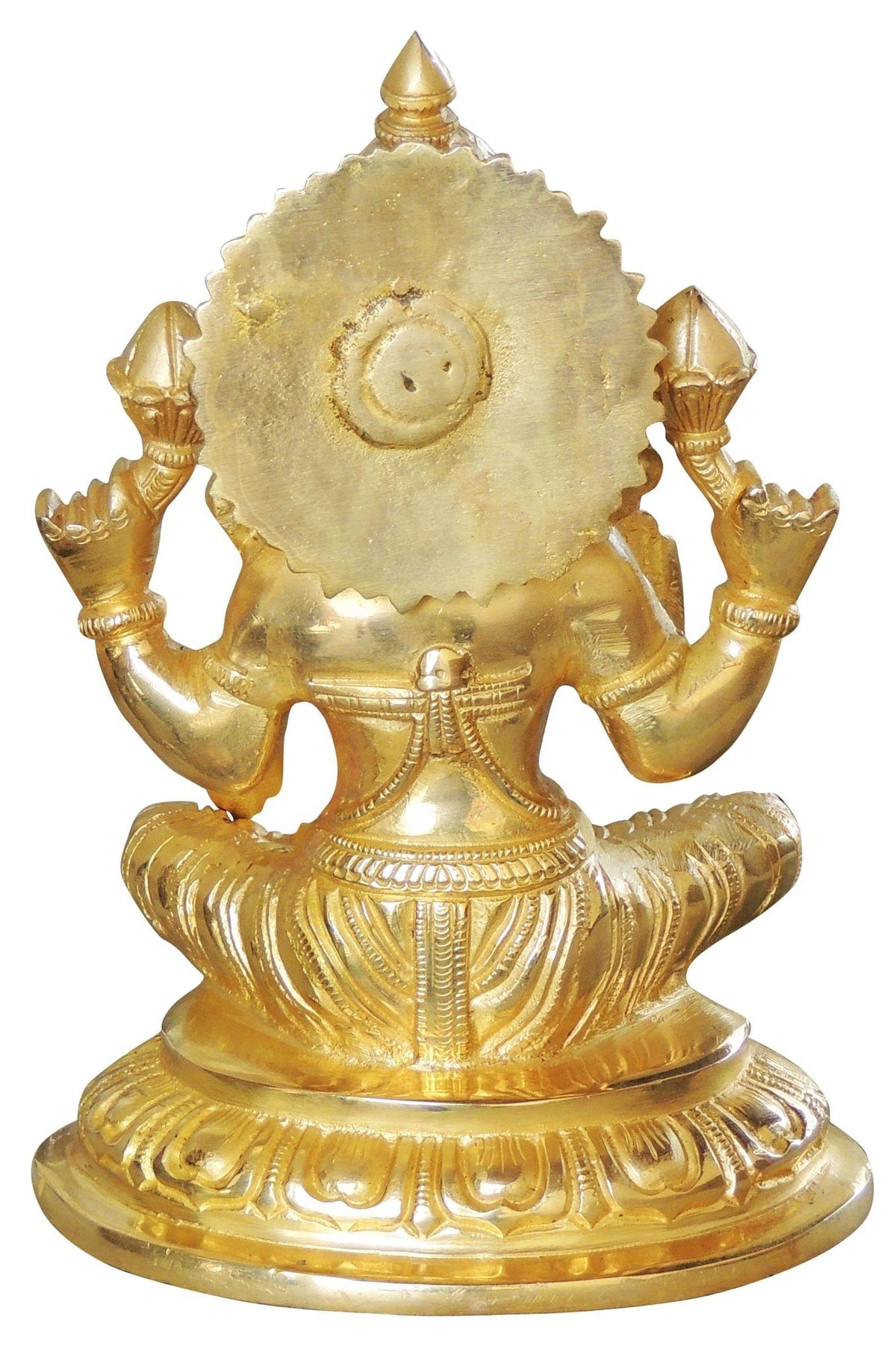Brass Showpiece Laxmi Ji God Idol Statue - 5.5*4*7 inch (BS1025 L)