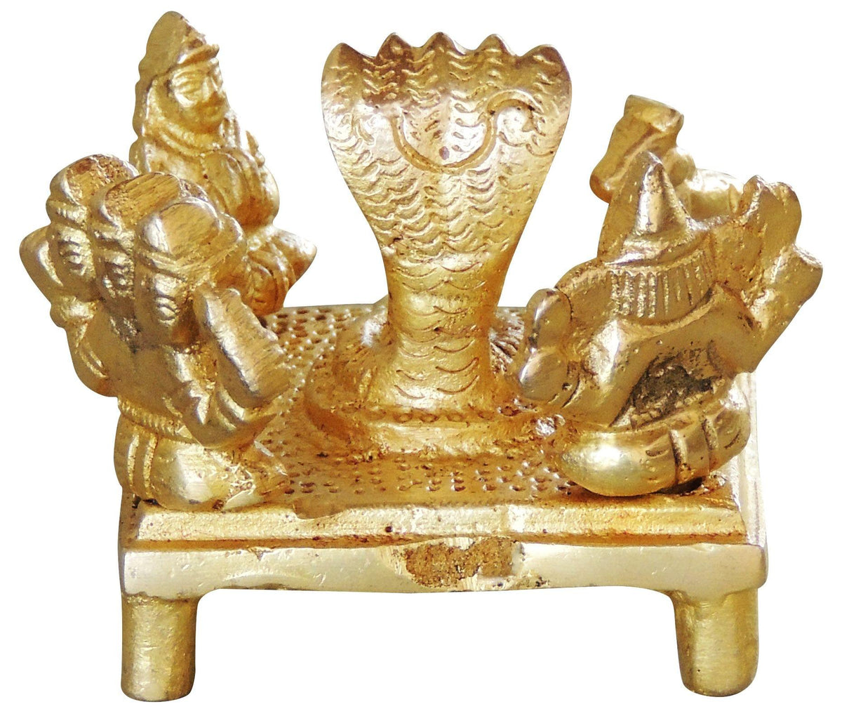 Brass Showpiece Shivling Idol Statue - 2*2*2.5 inch (BS1055 D)