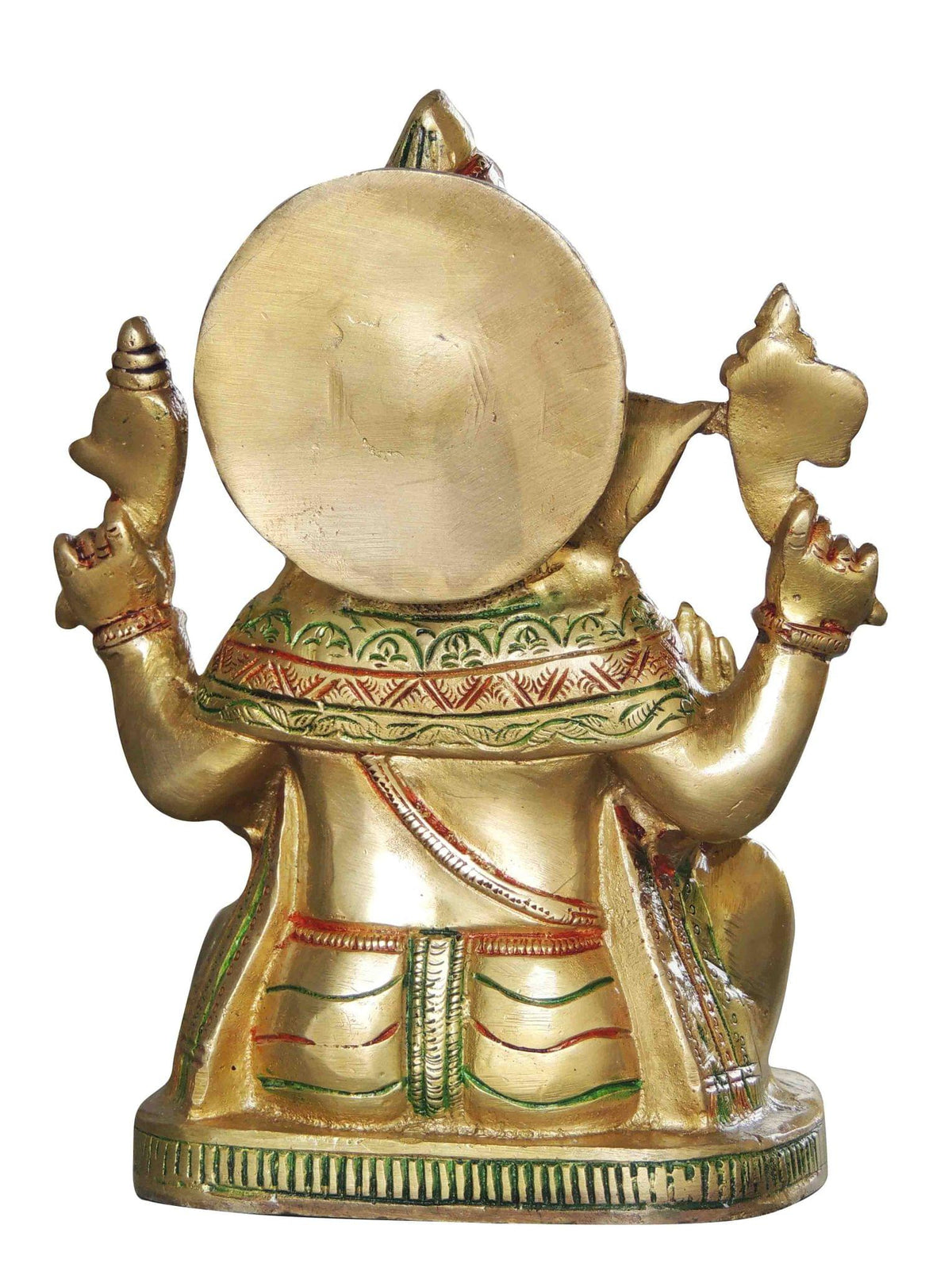 Brass Showpiece Ganesh Ji God Idol Statue - 5*3*8 inch (BS1062 G)