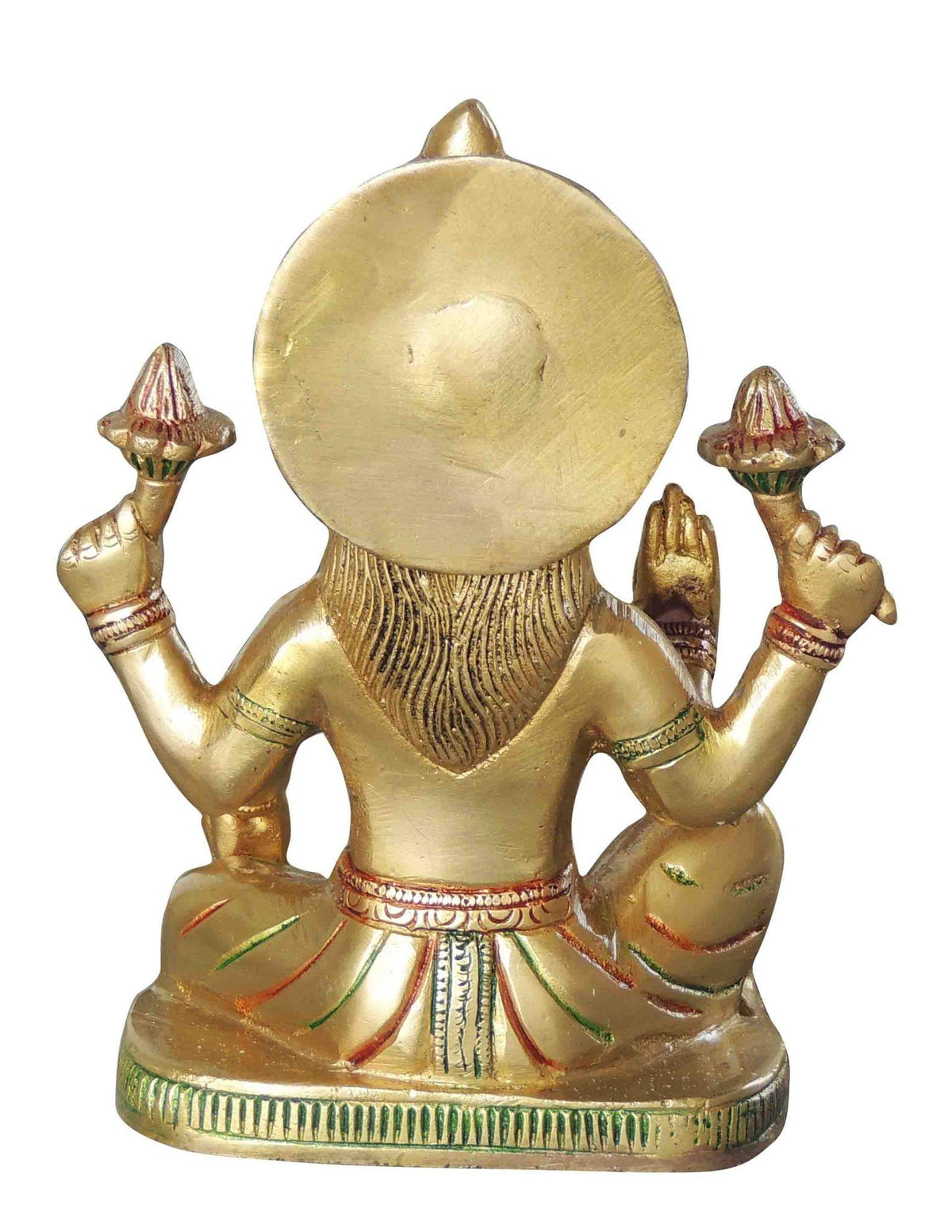 Brass Showpiece Laxmi Ji God Idol Statue - 5*3.2*7.5 inch (BS1062 L)