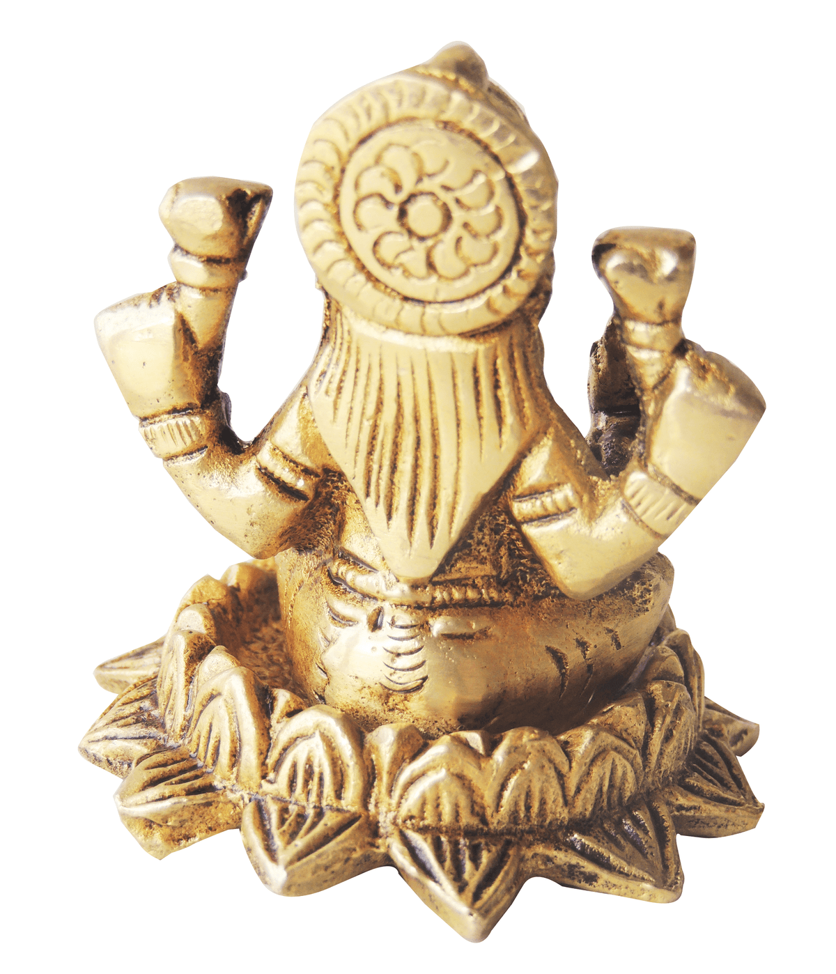 Brass Showpiece Laxmi Ji Statue - 2*2*2 Inch (BS1222 L)