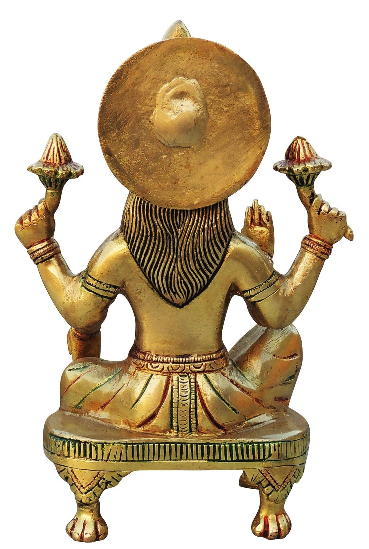 Brass Showpiece Laxmi Ji Statue - 5*3.5*9.5 Inch (BS1285 L)