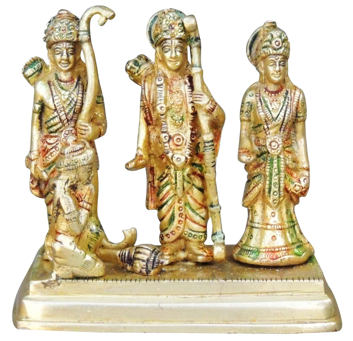 Brass Showpiece Ram Darbar God Idol Statue - 5*3*5 inch (BS131 C)