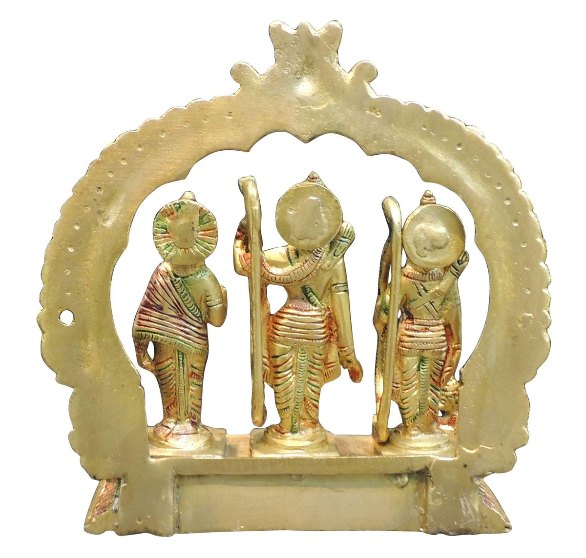 Brass Ram Darbar Same Base - 6.5*5*7 Inch (BS798 A)