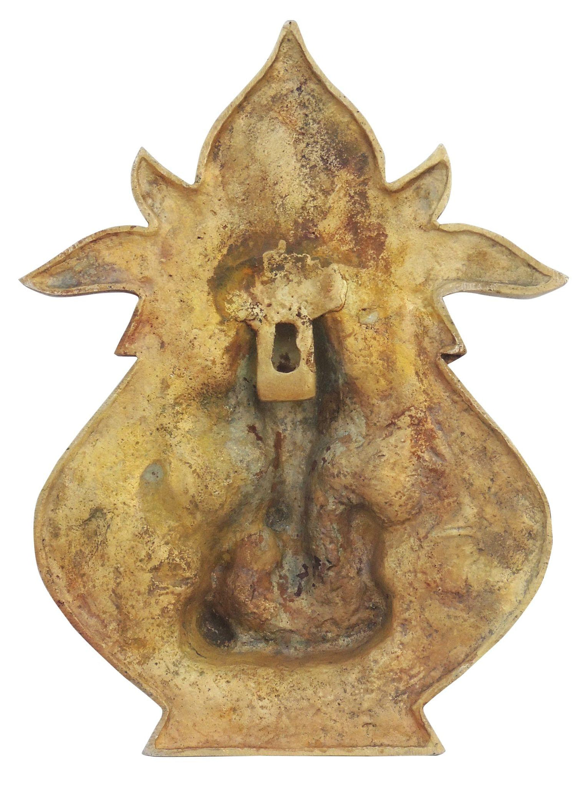 Brass Showpiece Wall Hanging Ganesh Statue - 7.5*1.5*10 Inch (BS1366 D)