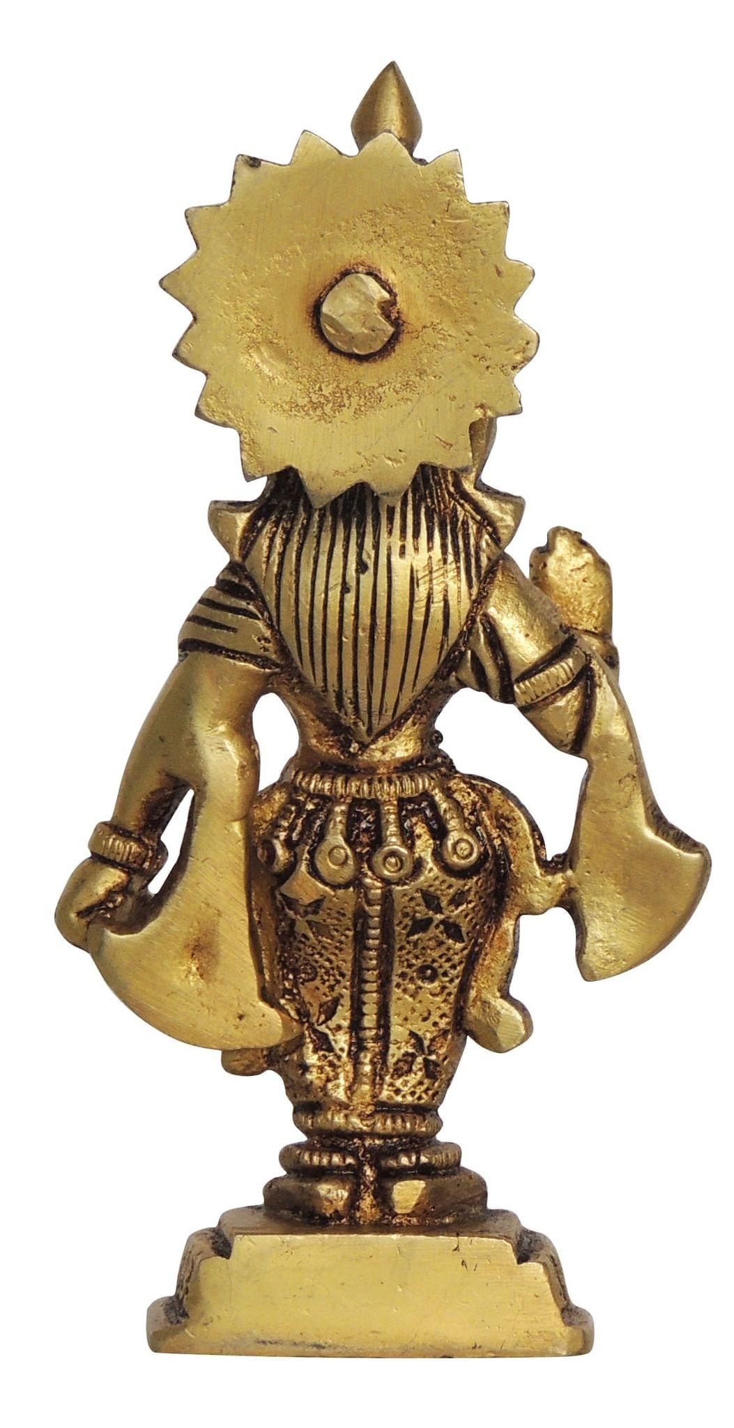 Brass Showpiece Radha ji statue Idol - 2.5*1.5*4.5 (BS1393 R)