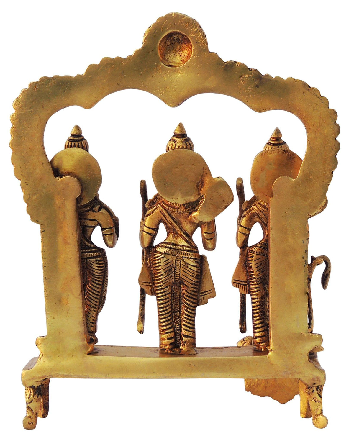 Brass Showpiece Ram Darbar God Idol Statue - 10*5.5*15 Inch (BS1134 G)