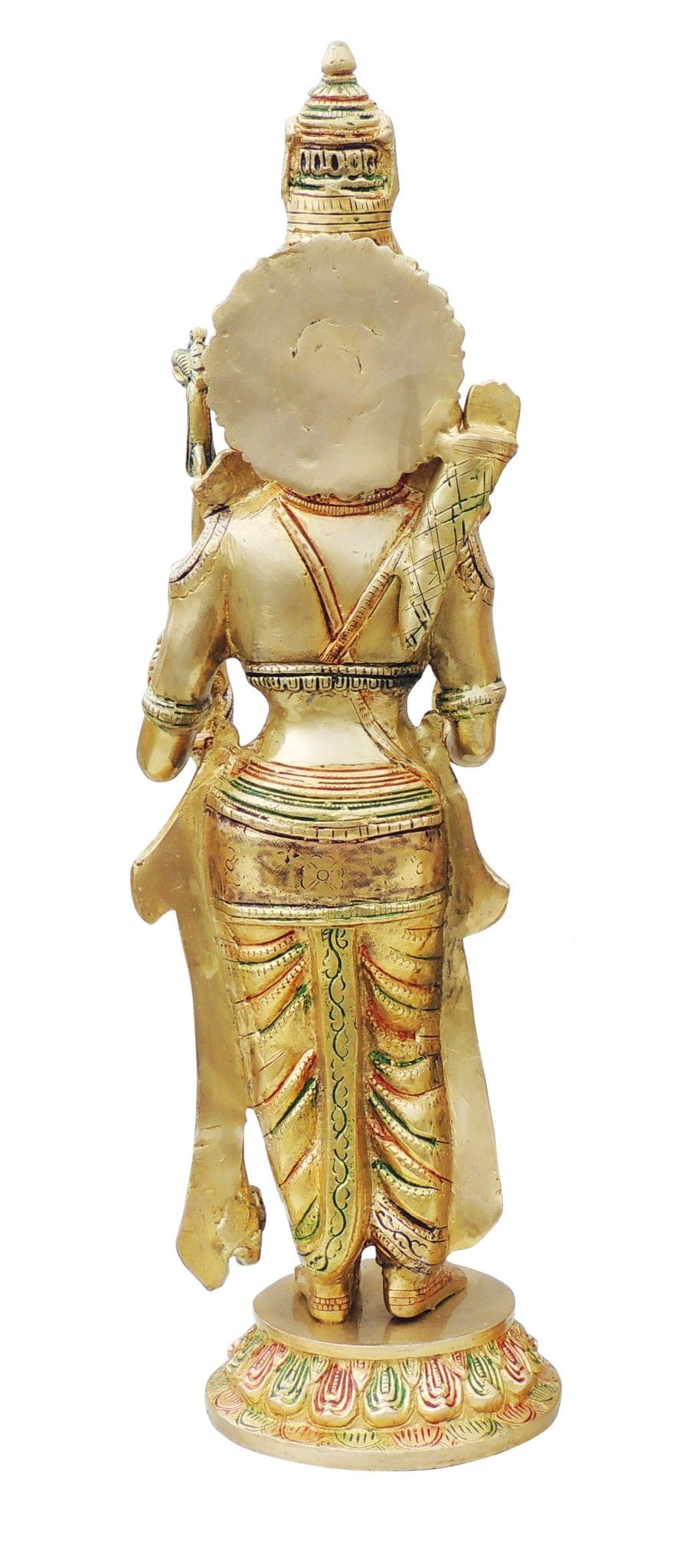 Brass Showpiece Seeta ji Idol statue - 5.5*5.5*17 Inch (BS1424 S)