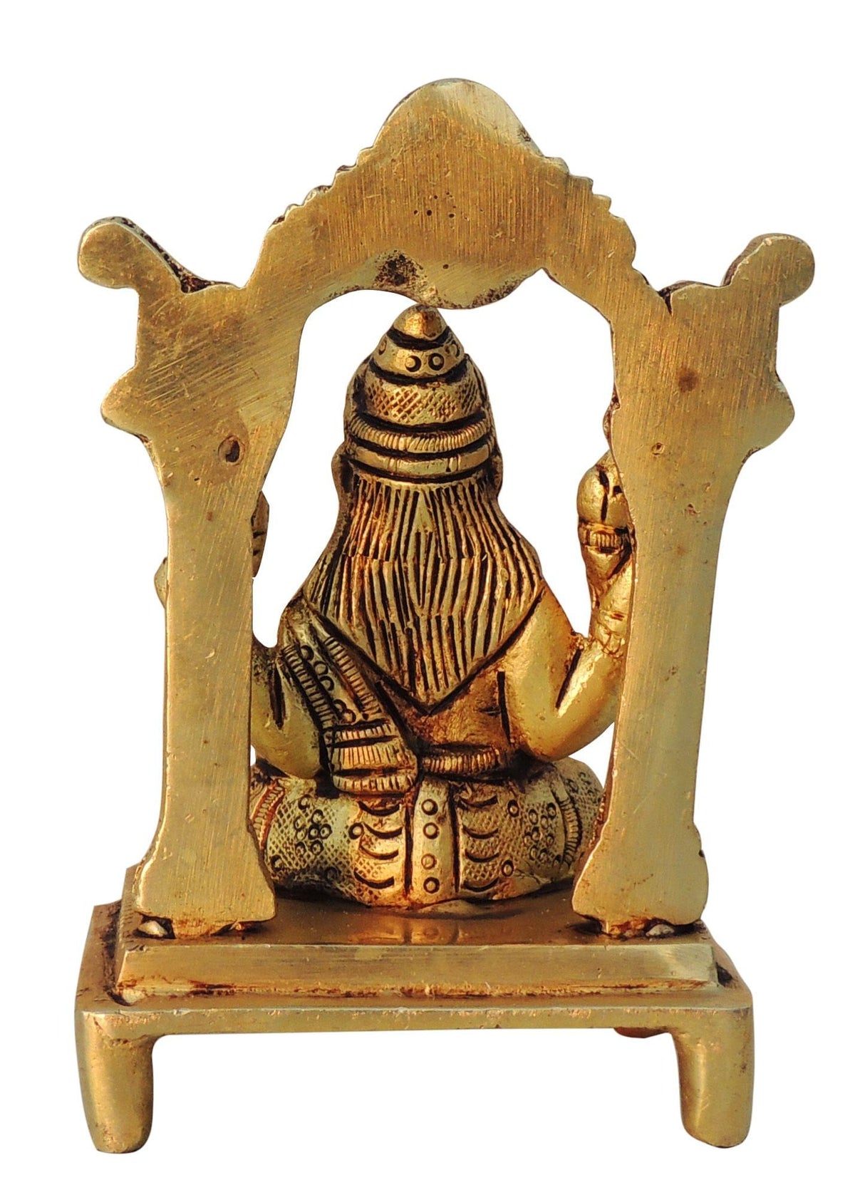 Brass Showpiece Laxmi Ji God Idol Statue - 3*2.2*4.5 Inch (BS1441 L)