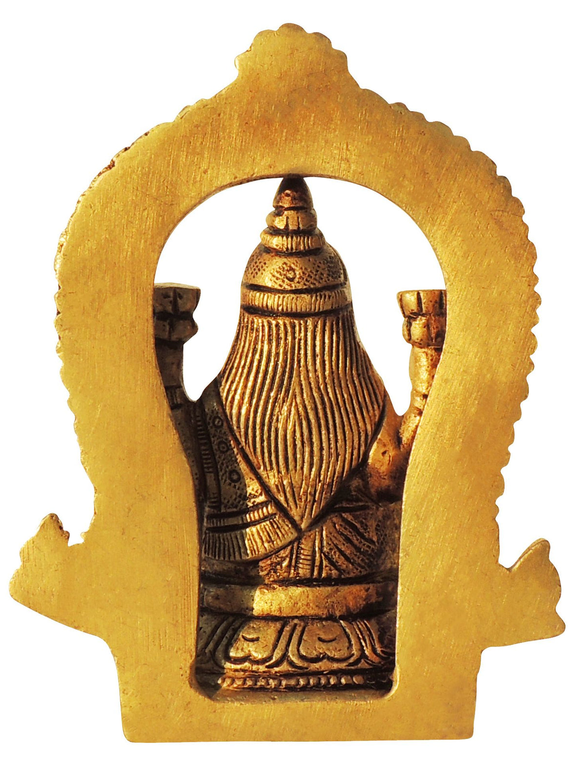 Brass Showpiece Laxmi Ji God Idol Statue - 3*1.5*4.2 Inch (BS1447 L)