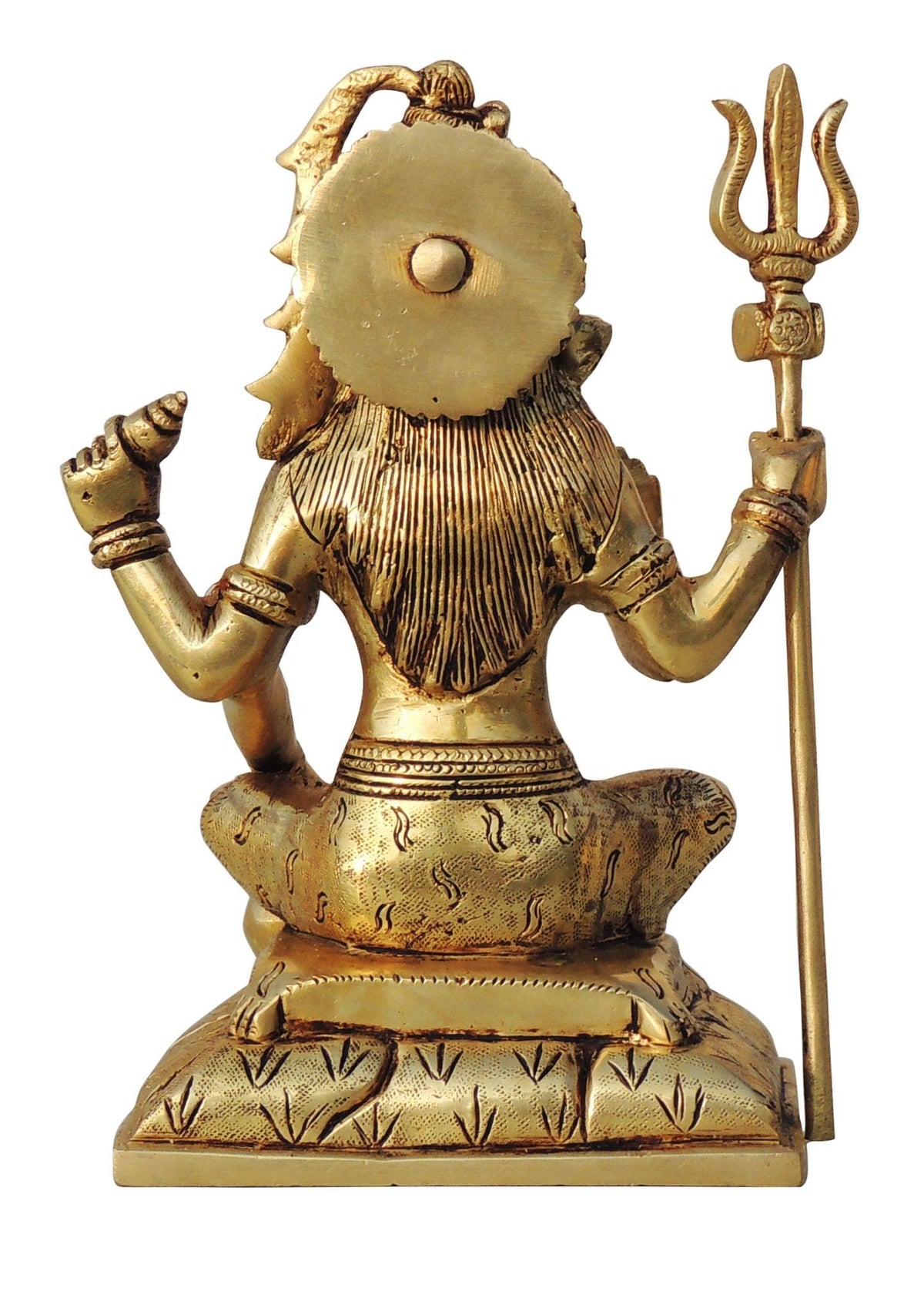 Brass Showpiece Shiv Ji God Idol Statue - 6*3.5*8.5 Inch (BS1450 D)