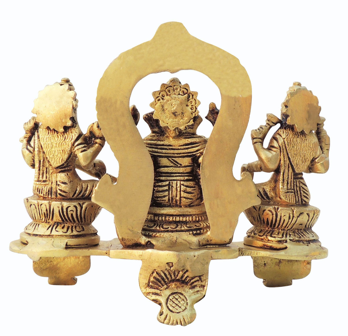 Brass Showpiece LGS God Idol Statue - 6.2*3*5.5 Inch (BS1485 G)