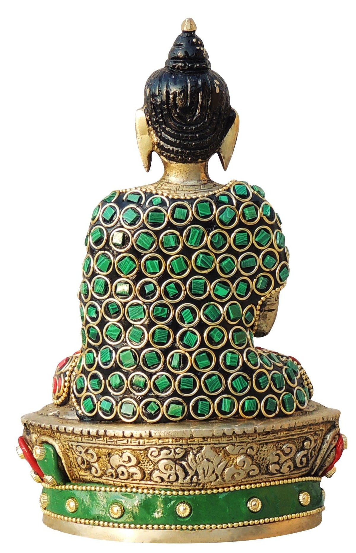 Brass Showpiece Buddha Ji God Idol Statue - 4.5*3.5*6.7 Inch (BS1547 B)