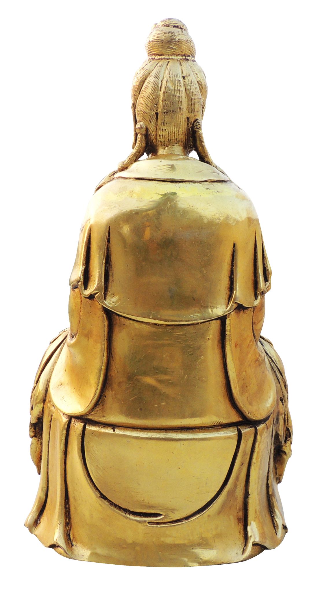 Brass Showpiece Buddha New Design God Idol Statue - 6*5.5*11 Inch (BS1651 E)