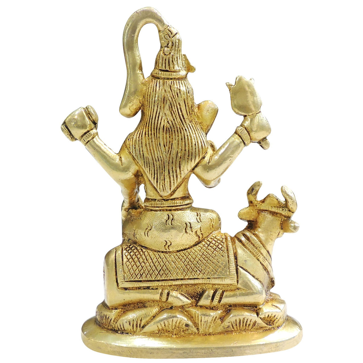 Brass Shiv Ji Idol Statue for Home Temple & Pooja - 4*2*5.7 Inch (BS1670 E)