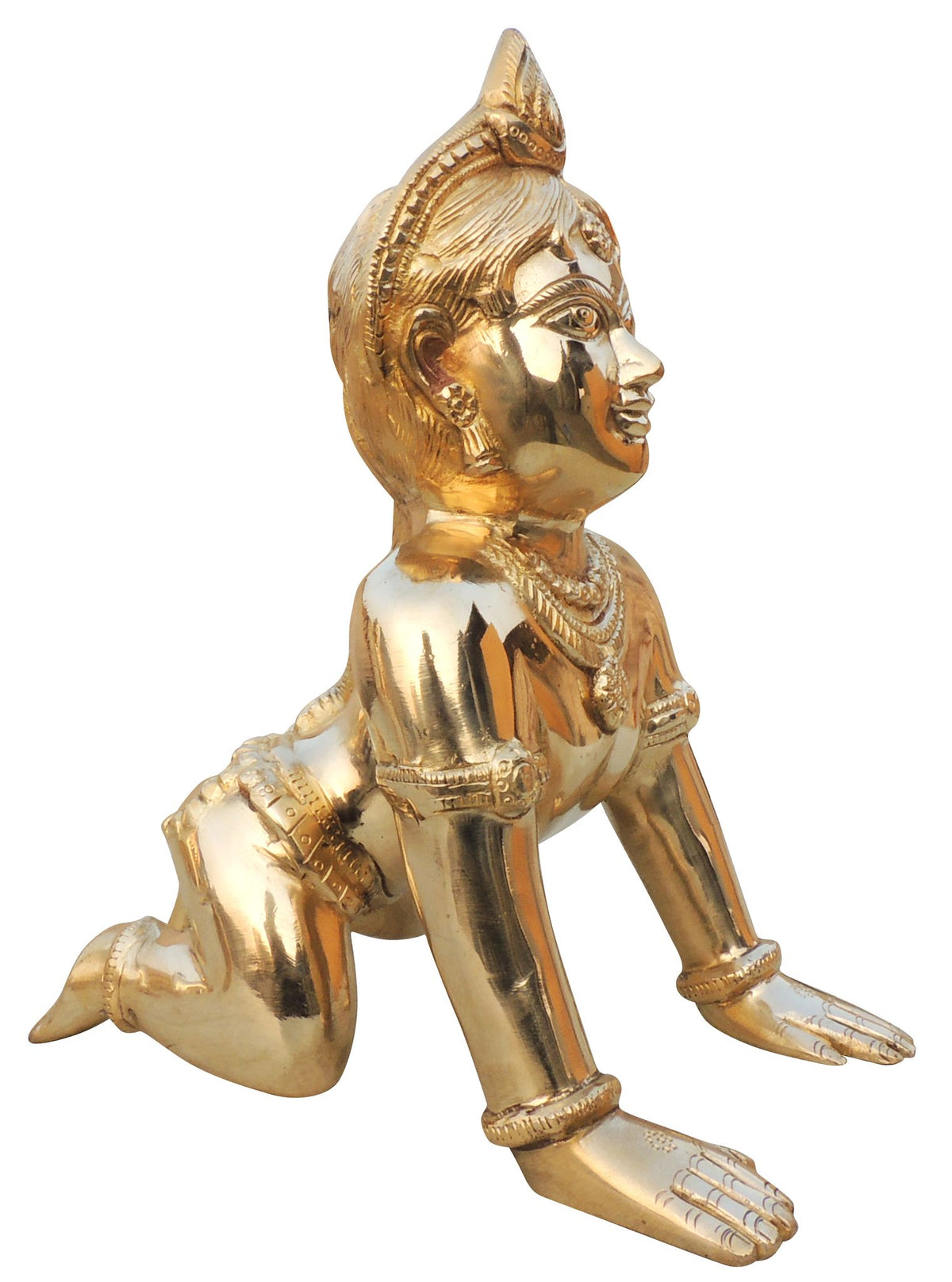 Brass Showpiece Radha Ji God Idol Statue - 6*11*12.2 Inch (BS1677 R)