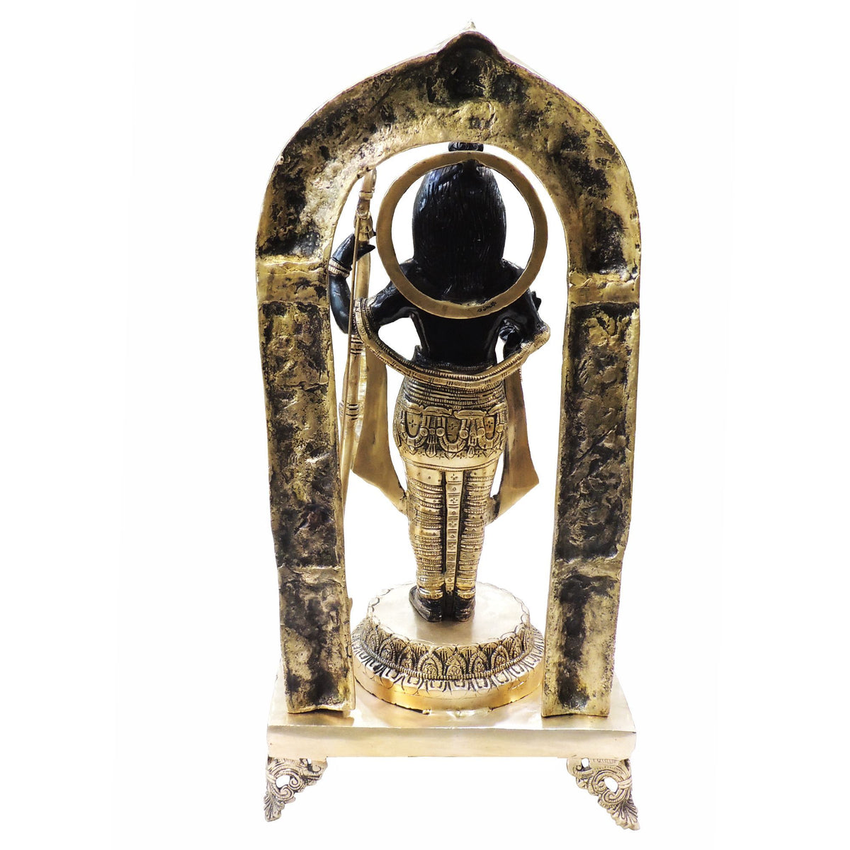 Brass Showpiece Ram Lala God Idol Statue - 3.2*2*5.2 Inch (BS1717 X)