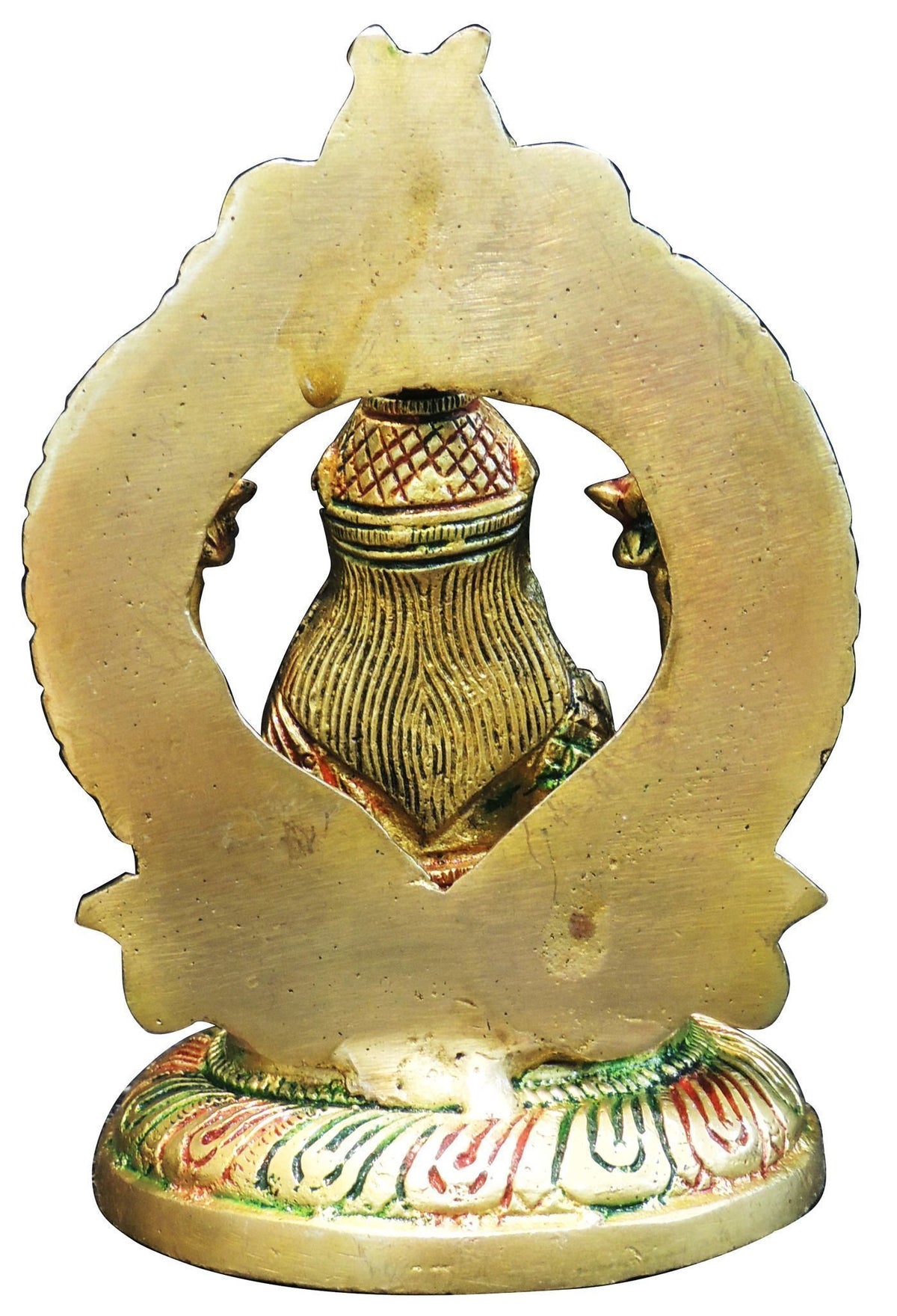 Brass Showpiece Laxmi Ji God Idol Statue - 3.6*3*5.5 Inch (BS1766 L)