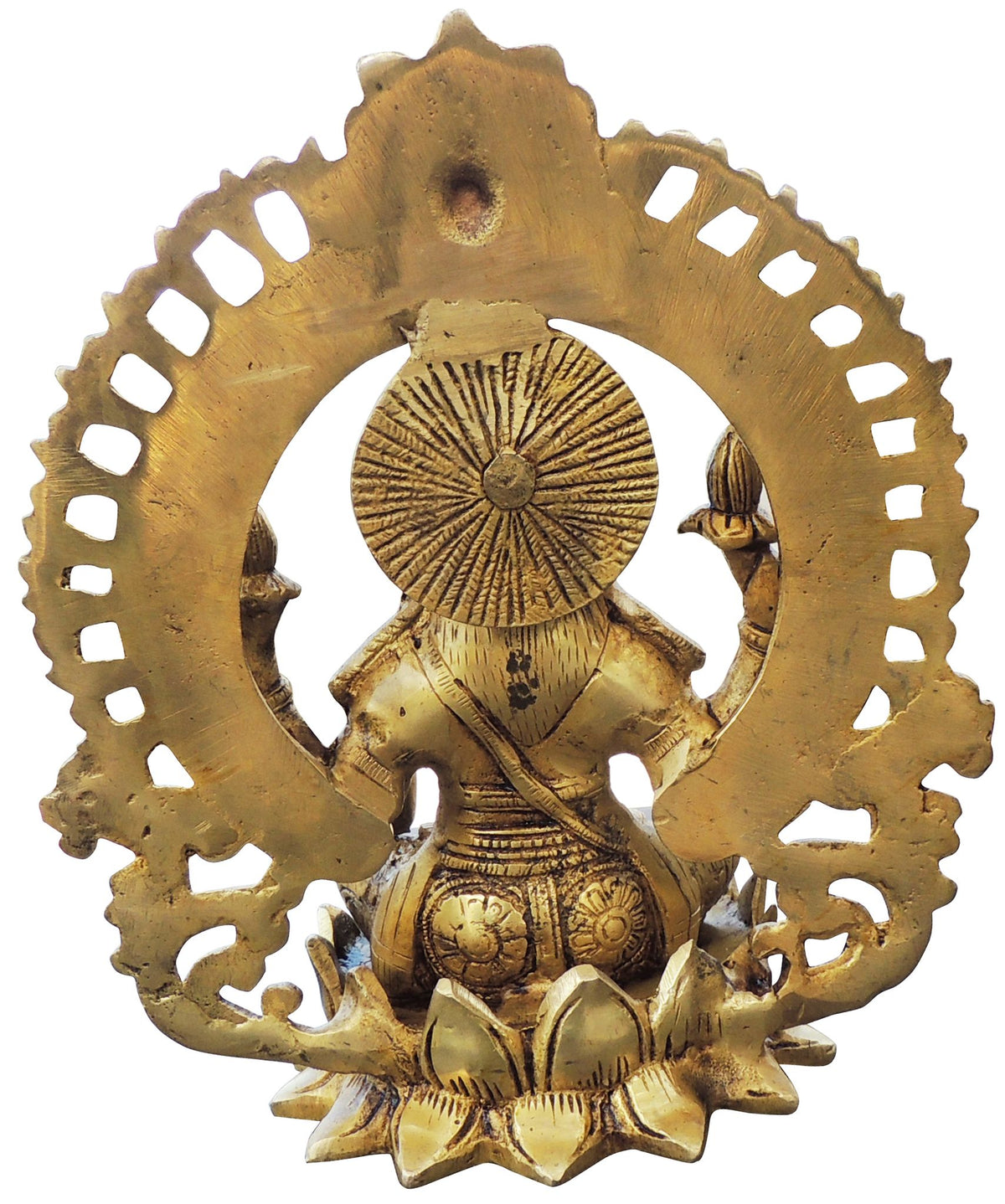 Brass Showpiece Laxmi Ji God Idol Statue - 8*5*9 Inch (BS1778 L)