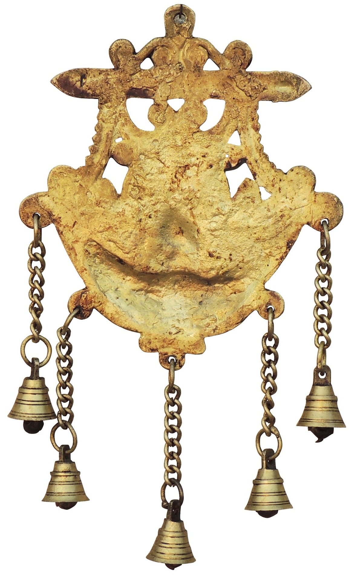 Brass Showpiece Ganesh Ji God Idol Statue - 7.3*1*12.5 Inch (BS1794 D)