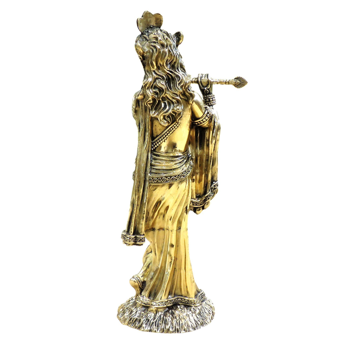 Brass Showpiece Krishna God Idol Statue - 4.5*3.5*12 Inch (BS1806 I)