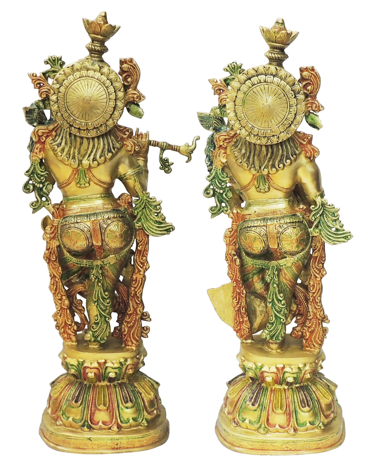 Brass Showpiece Radha Krishna God Idol Statue (BS1815)