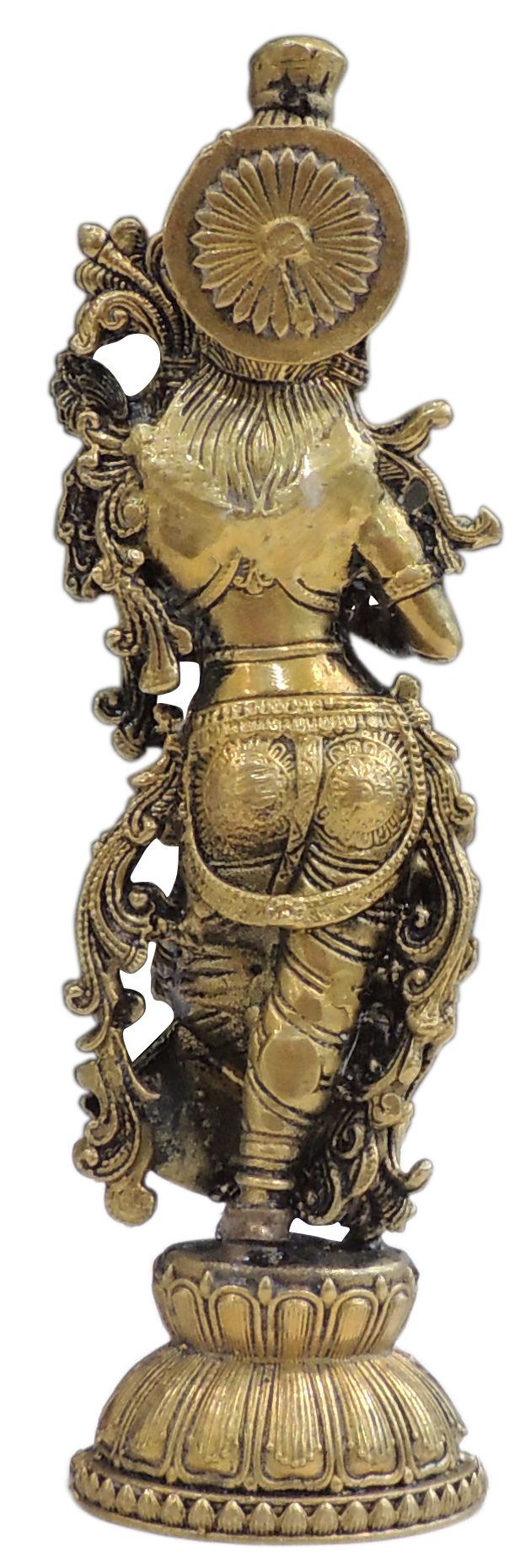 Brass Showpiece Radha God Idol Statue - 1.5*1.2*6 Inch (BS1816 R)