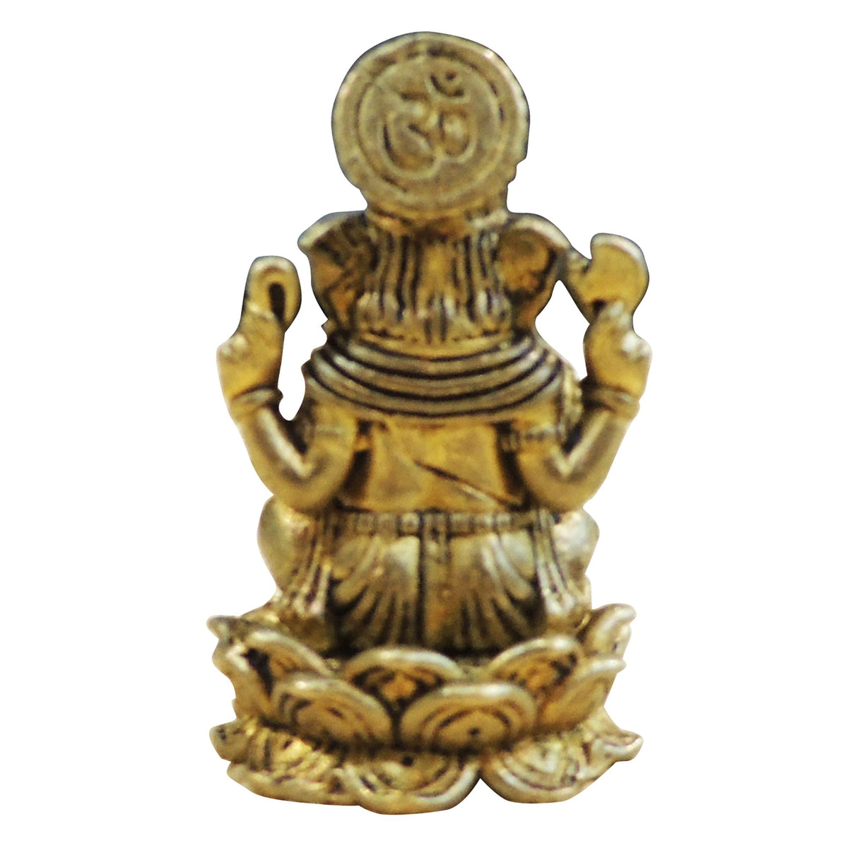 Brass Showpiece Ganesh Statue - 1*1*2 Inch (BS1869 G)