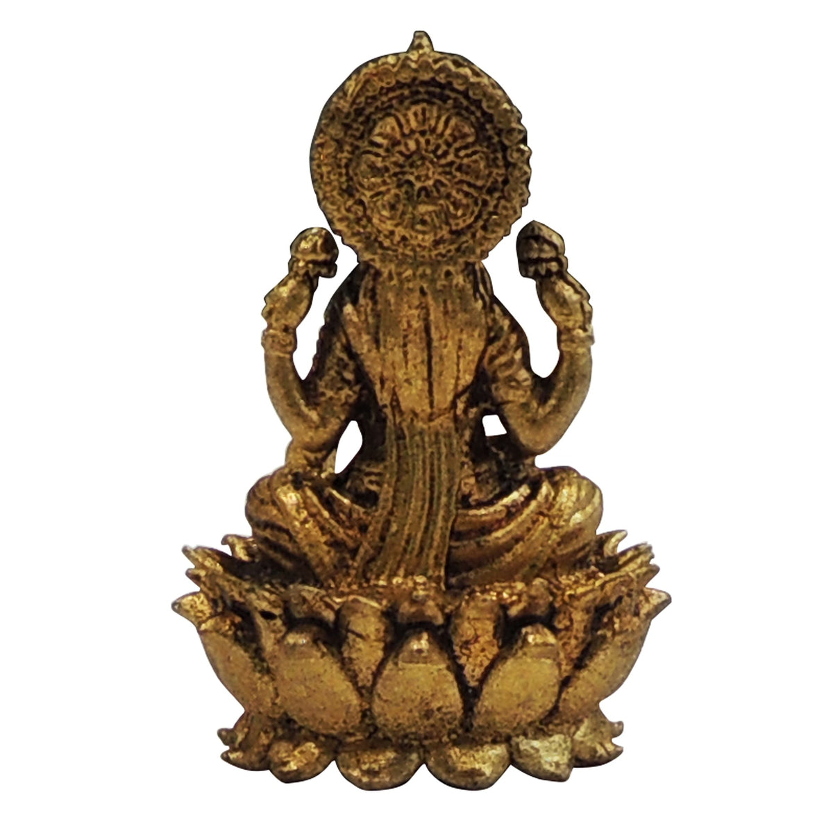 Brass Showpiece Laxmi Ji God Idol Statue - 1*1*1.5 Inch (BS1870 L)