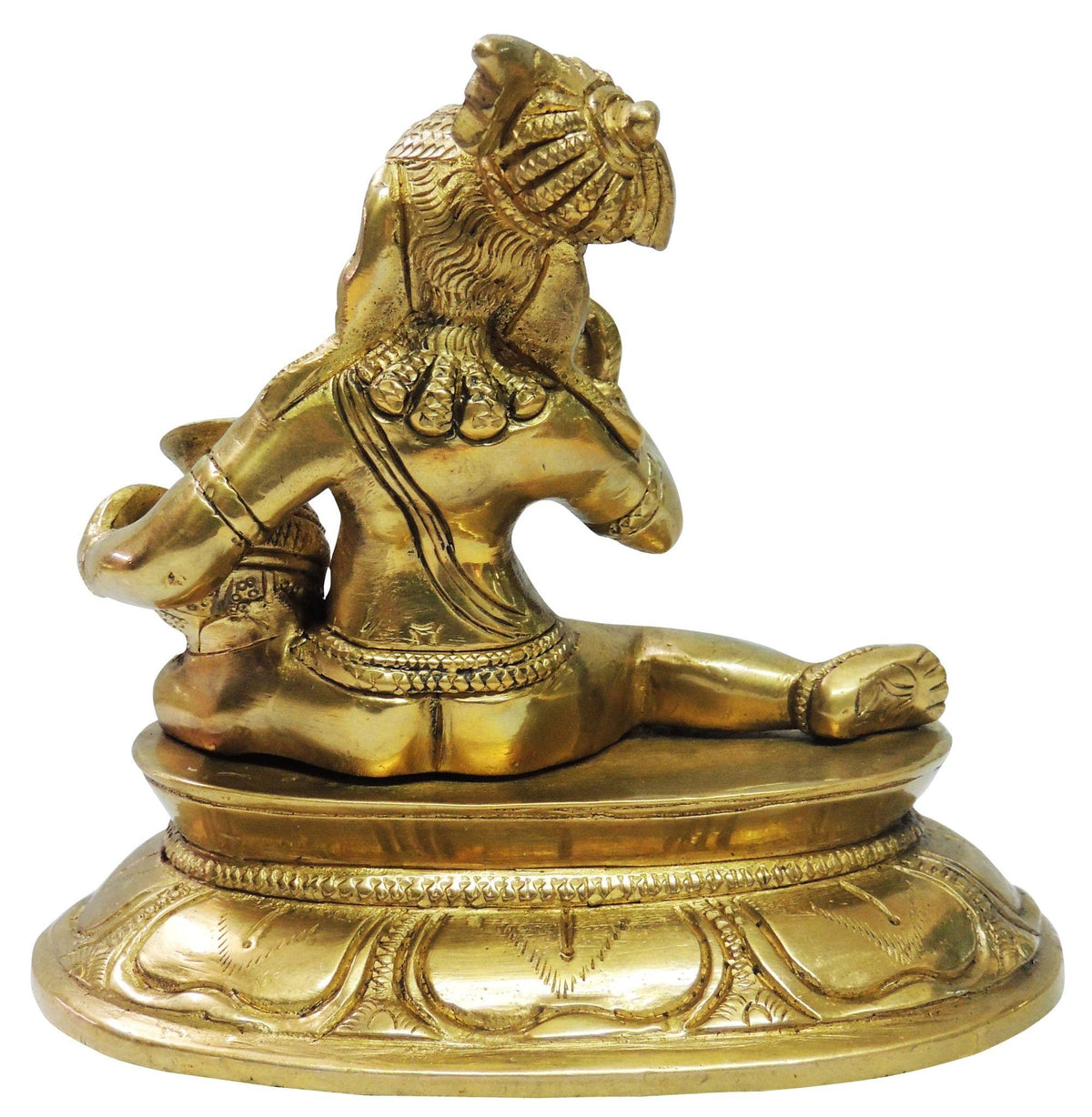 Pure Brass Makhan Krishna statue -6*3.5*5 Inch (BS201)