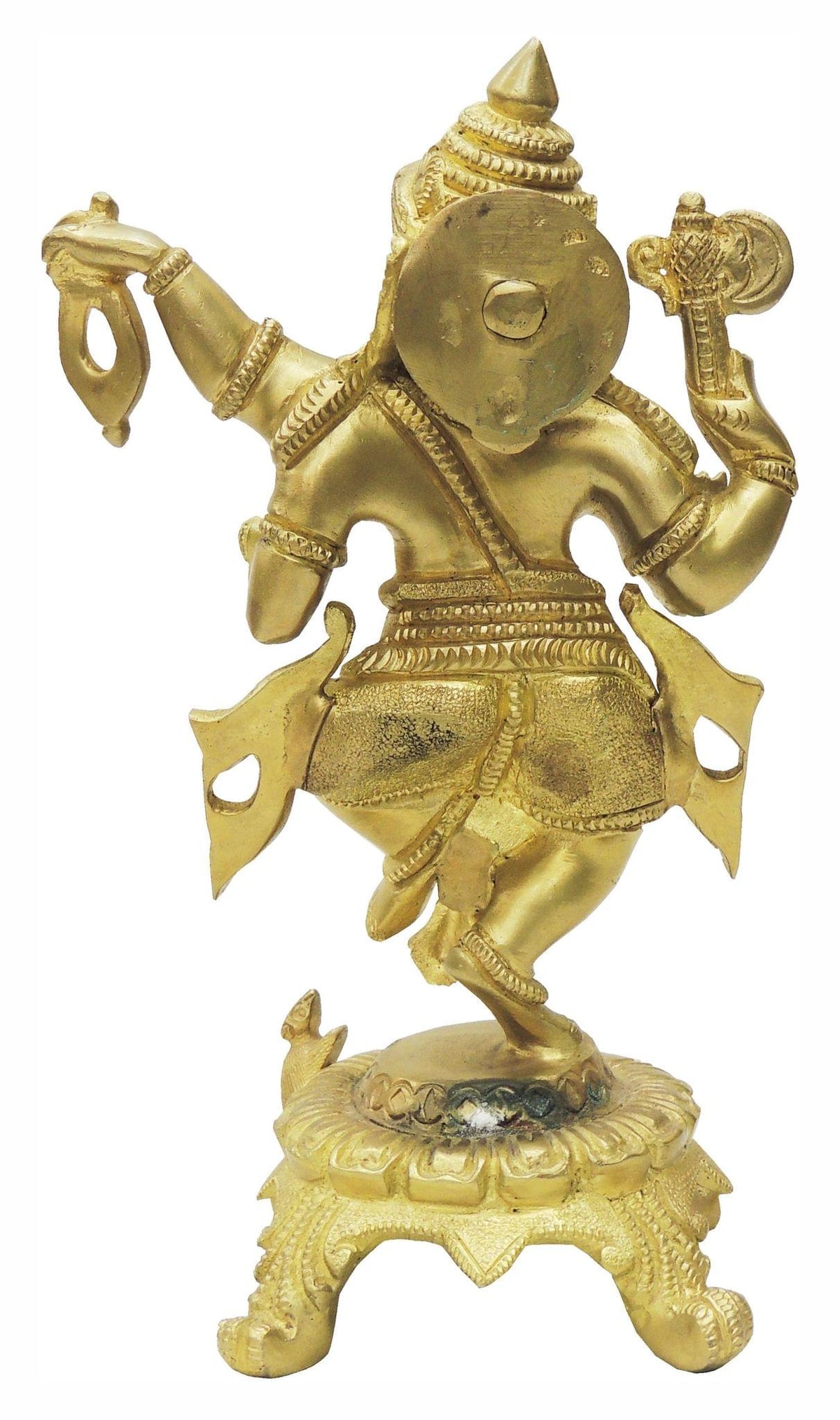 Brass Dancing Ganesh SF-4.5*3*8 (BS211)