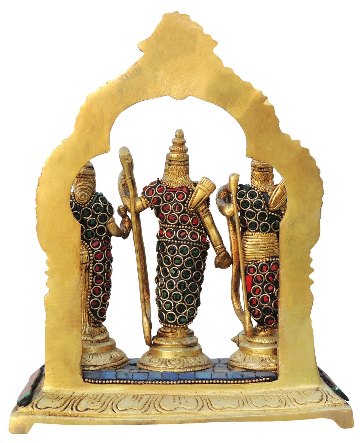 Brass Showpiece Ramlala God Idol Statue - 3.6*3.6*5 Inch (BS1682 C)