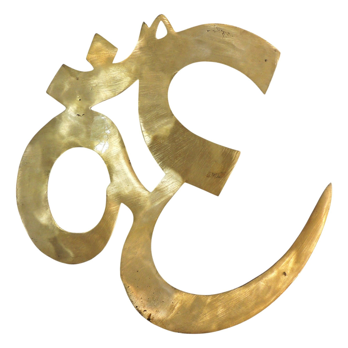 Brass Home Decorative Om Statue - 15*15*0.5 Inch (F371 T)
