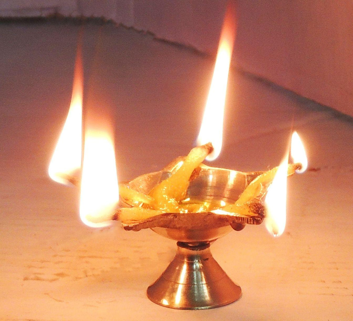 Panch Mukhi Deepak No. 00 - 2.8*2.8*1.7 inch (F663 B)