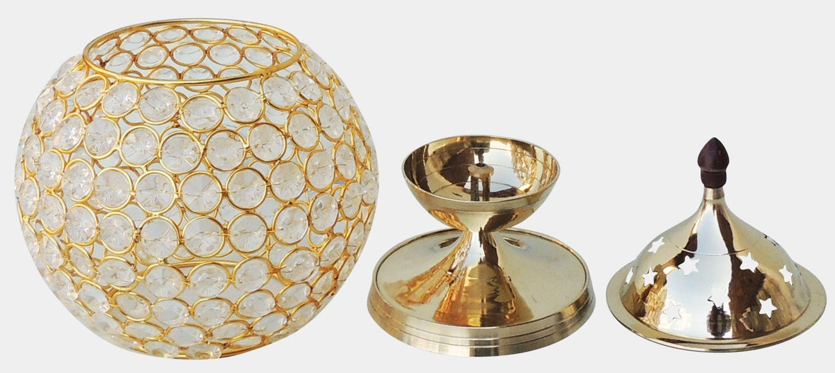 Matki Crystal Deepak No. 5- 6.3*6.3*8.3 inch (F672 E)