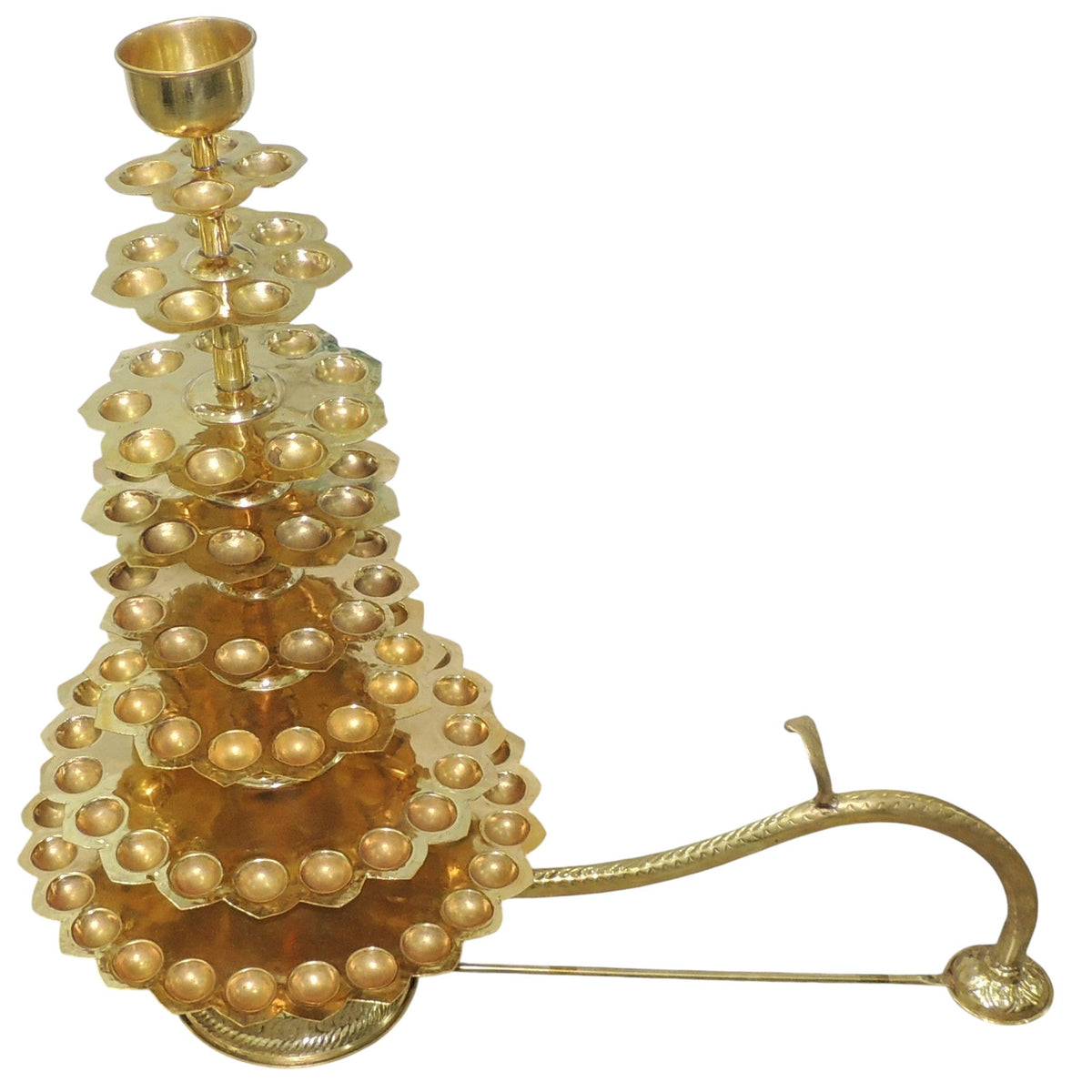 Brass Ganga Arti - 32*16*32 Inch (F721 K)
