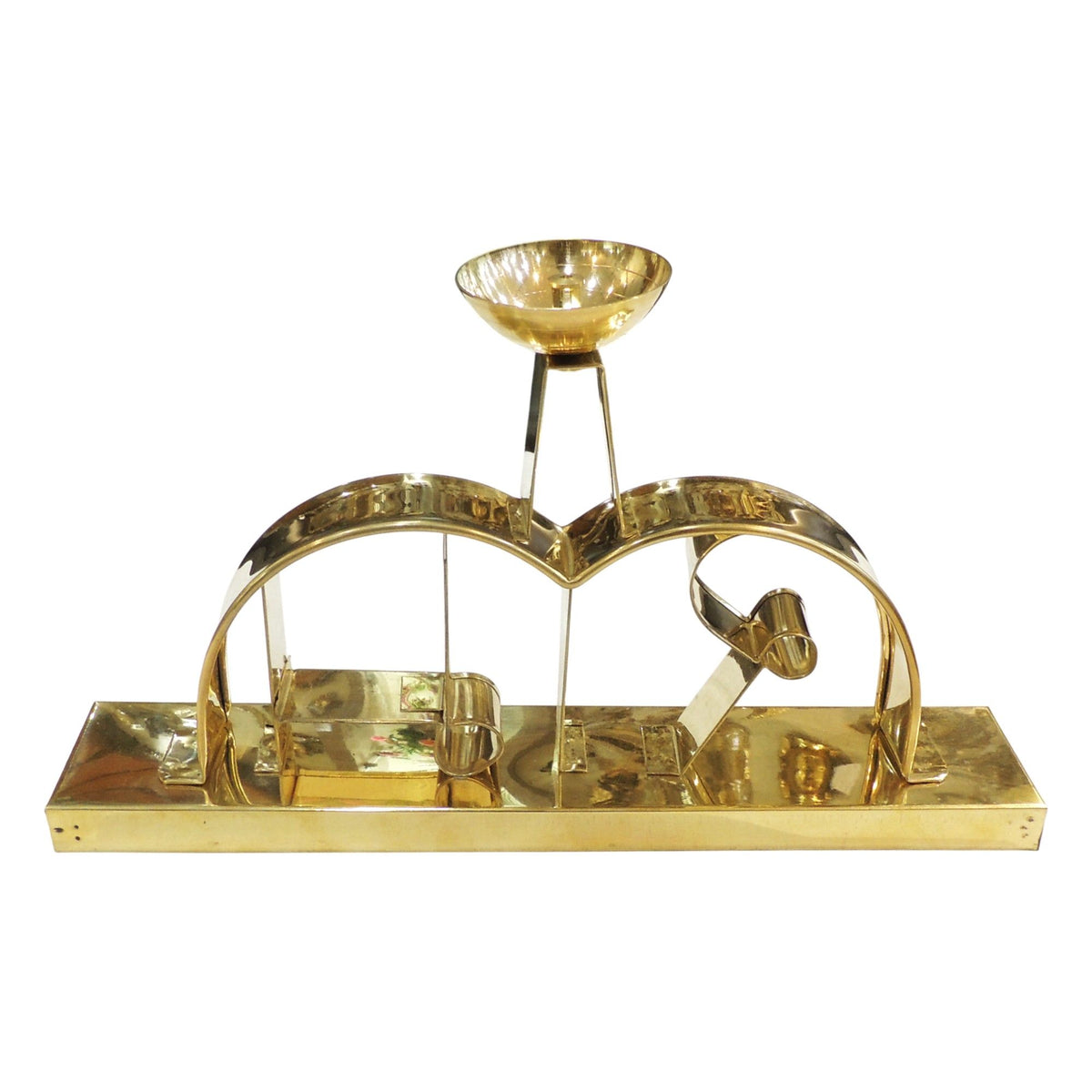 Brass Table Decor Ram Deepak - 12.2*2.5*7 Inch (F790 C)