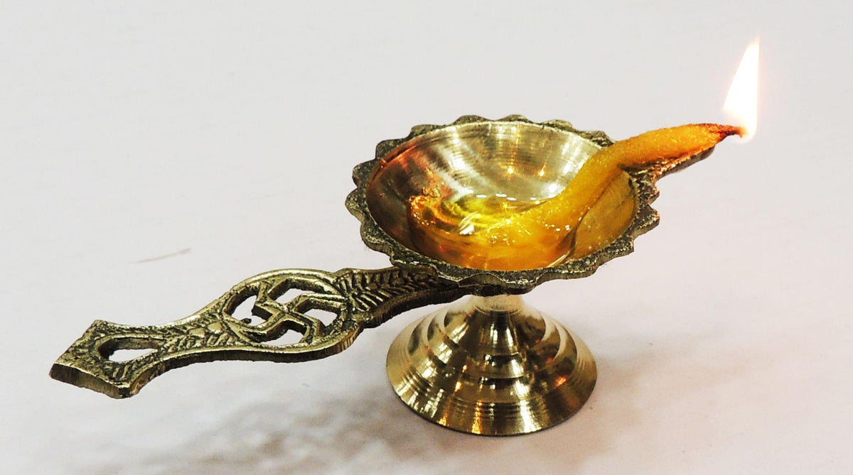Swastic Deepak No. 1 - 4*1.8*1.4 inch (Z144 B)