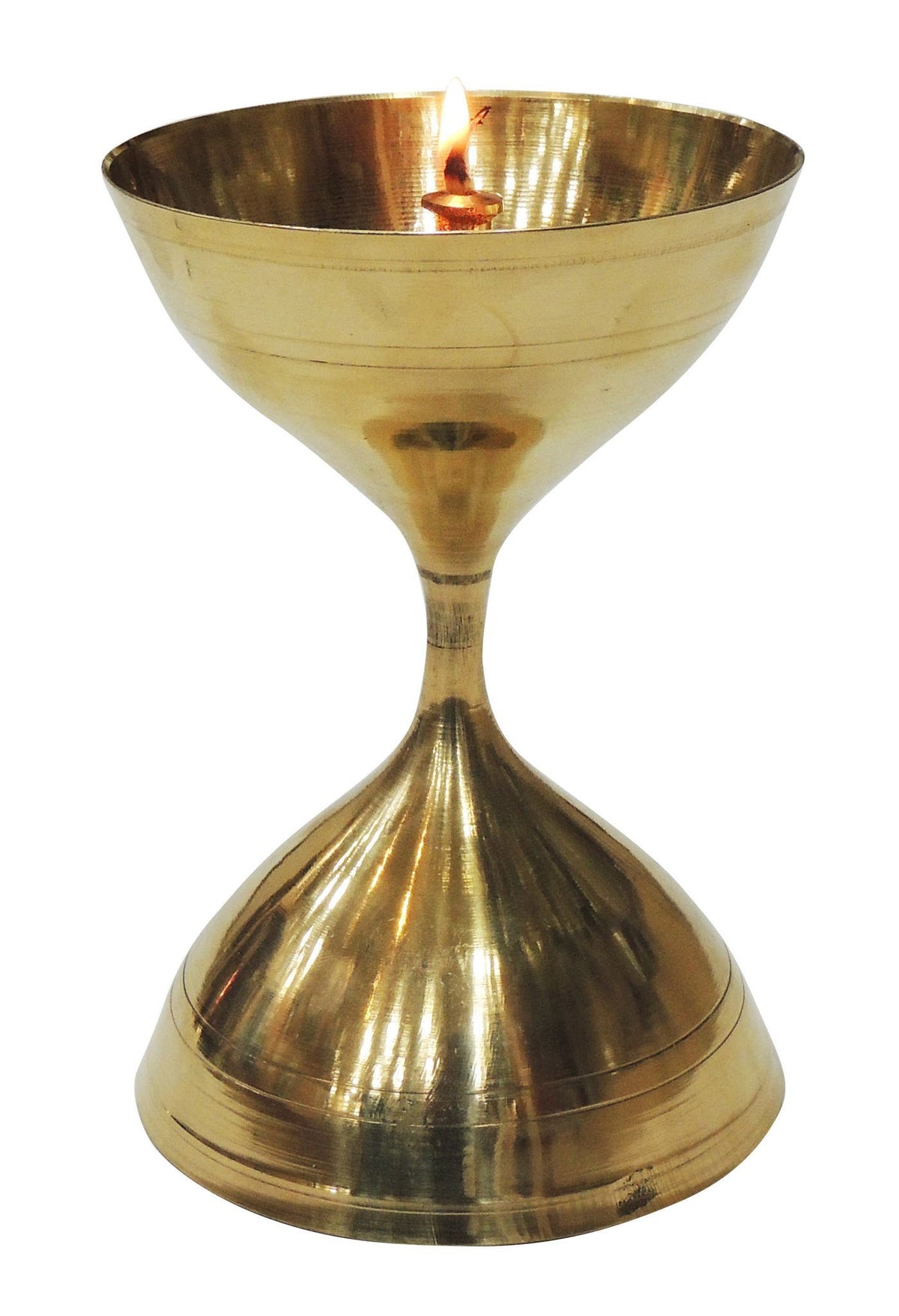 Akhand Deepak No. 17 - 4.1*4.1*6 inch (Z193 Q)