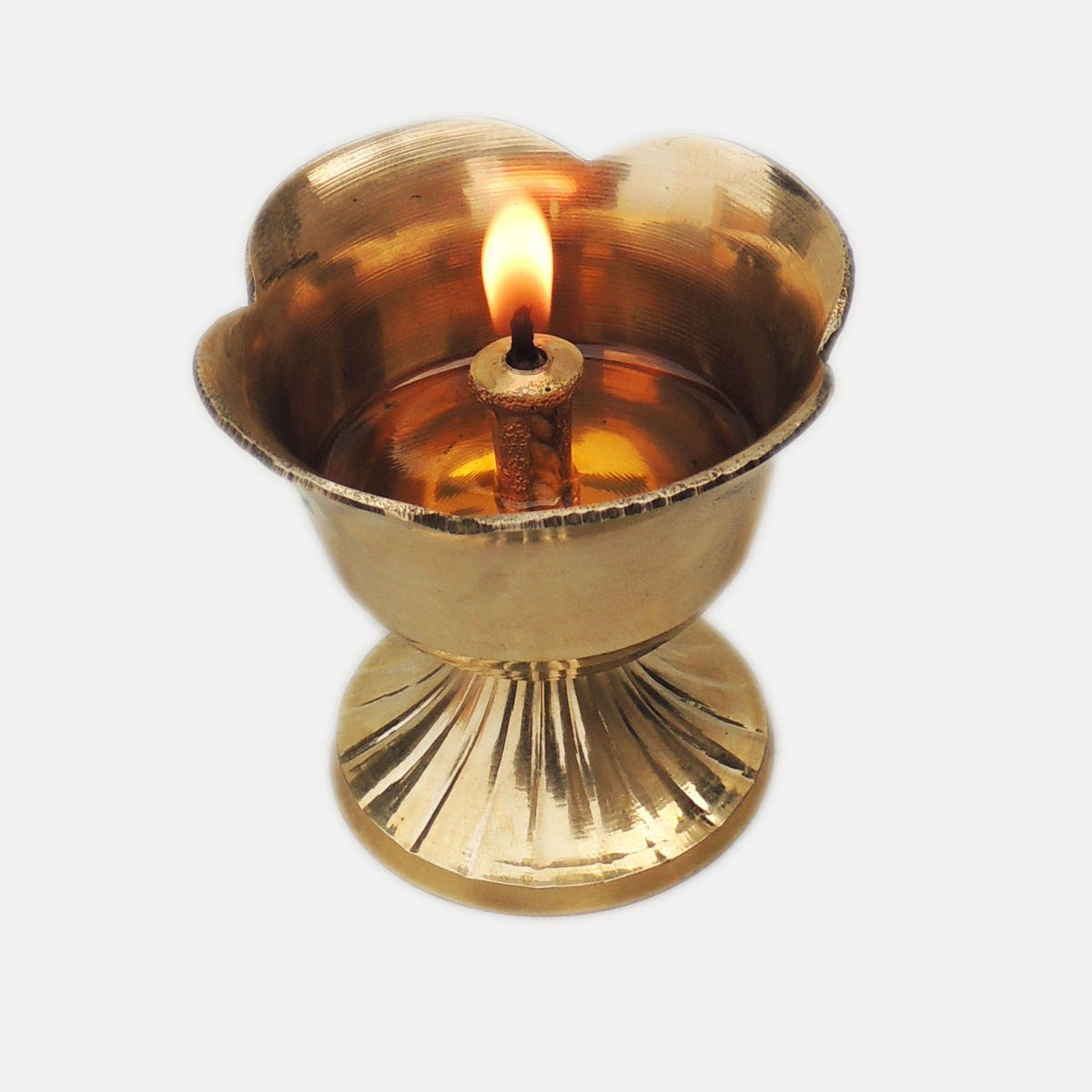 Gulab Jyot Deepak No. 4 - 2.8*2.8*2.7 inch (Z408 D)