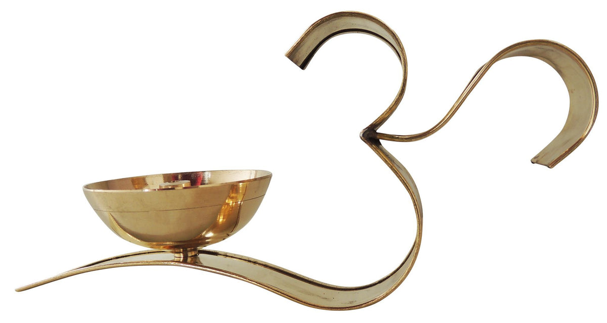 Om Fancy Deepak No. 3- 7.5*2.5*3.5 inch (Z489 C)