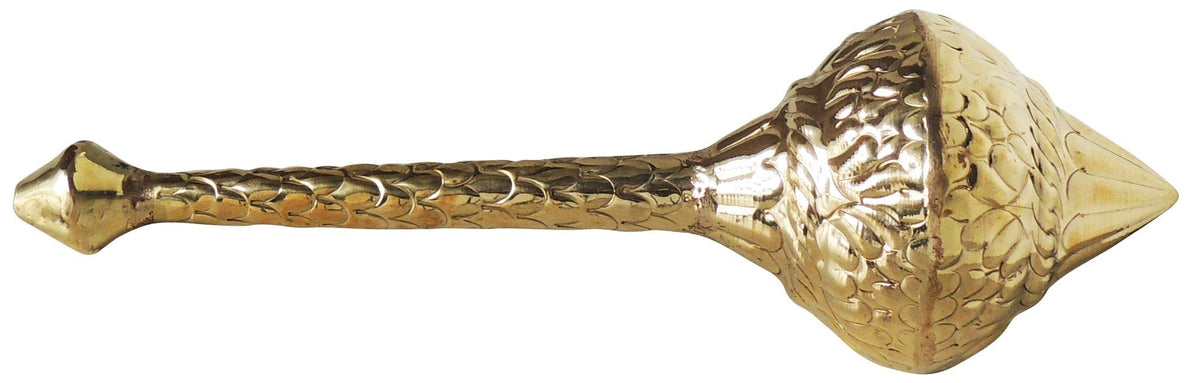 Brass Hanuman Mace, Gada No. 1 - 2.5*2.5*10.5 Inch (Z531 A)