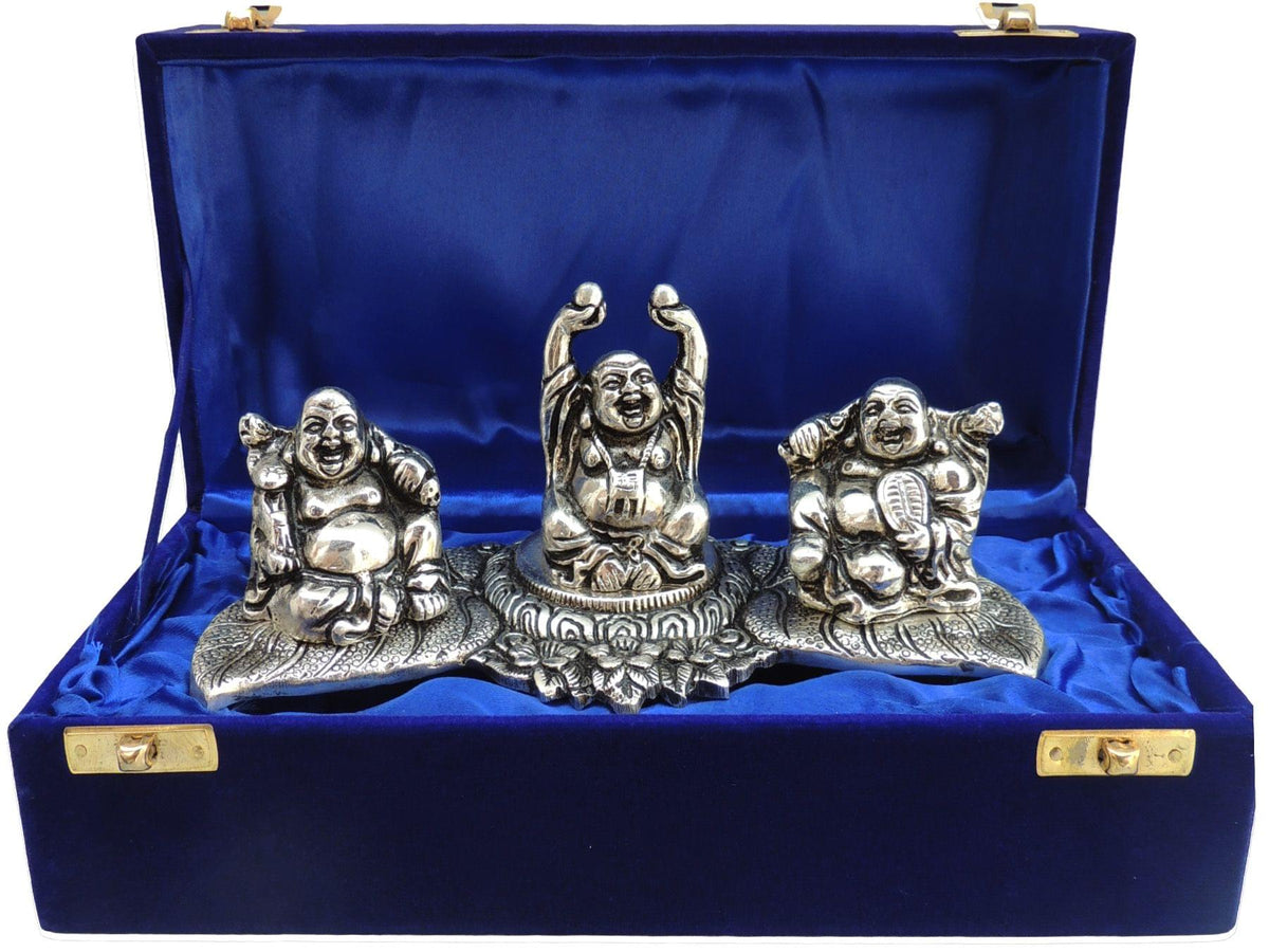 Showpiece Laughing Buddha Set - 8*3.5*3 inch (AS004)